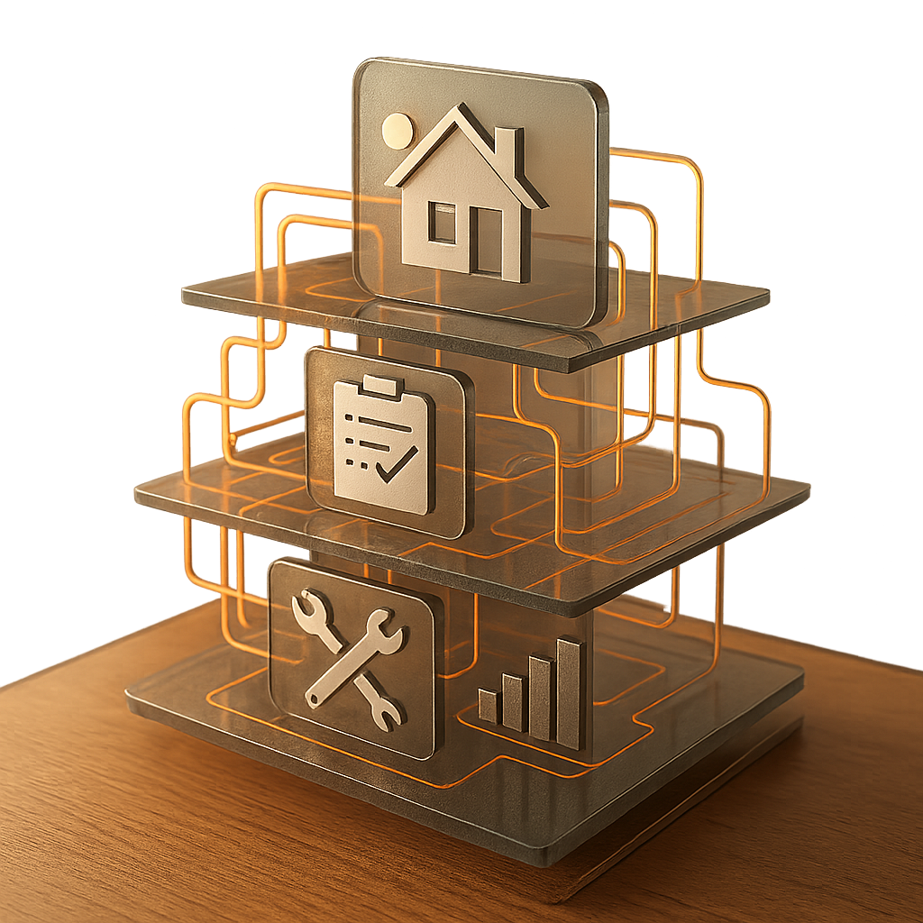 Home inspection and ownership lifecycle visualization