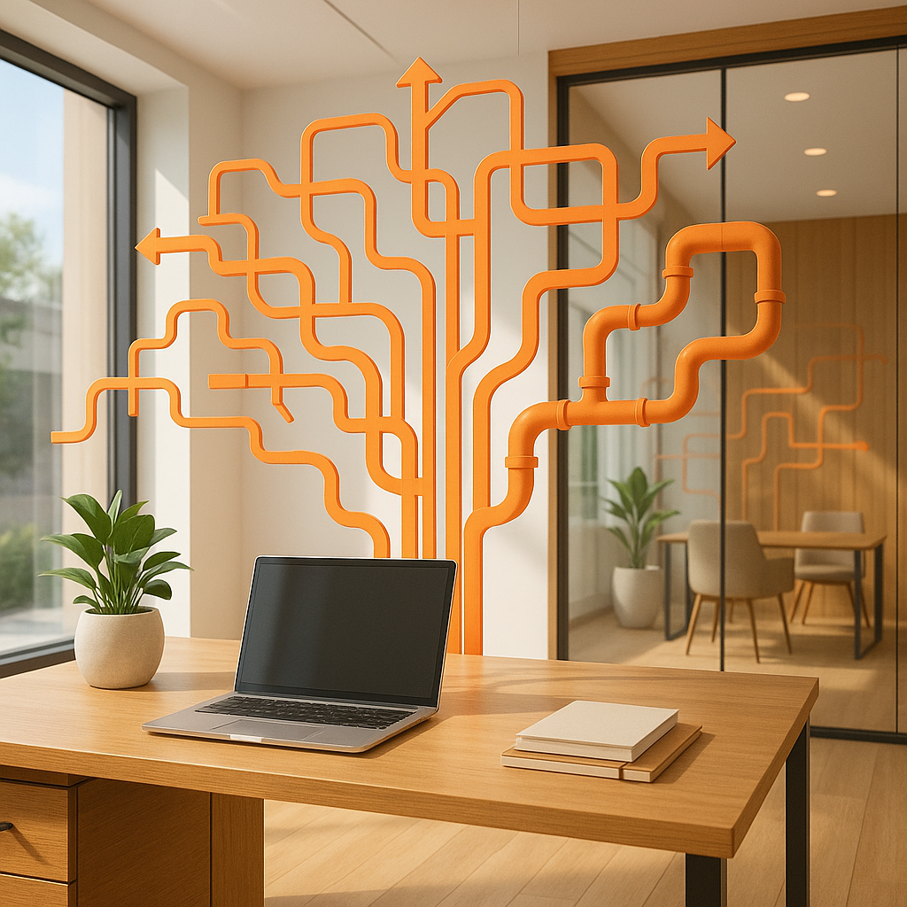Visualization of operational workflows and market dynamics for build-to-rent investments