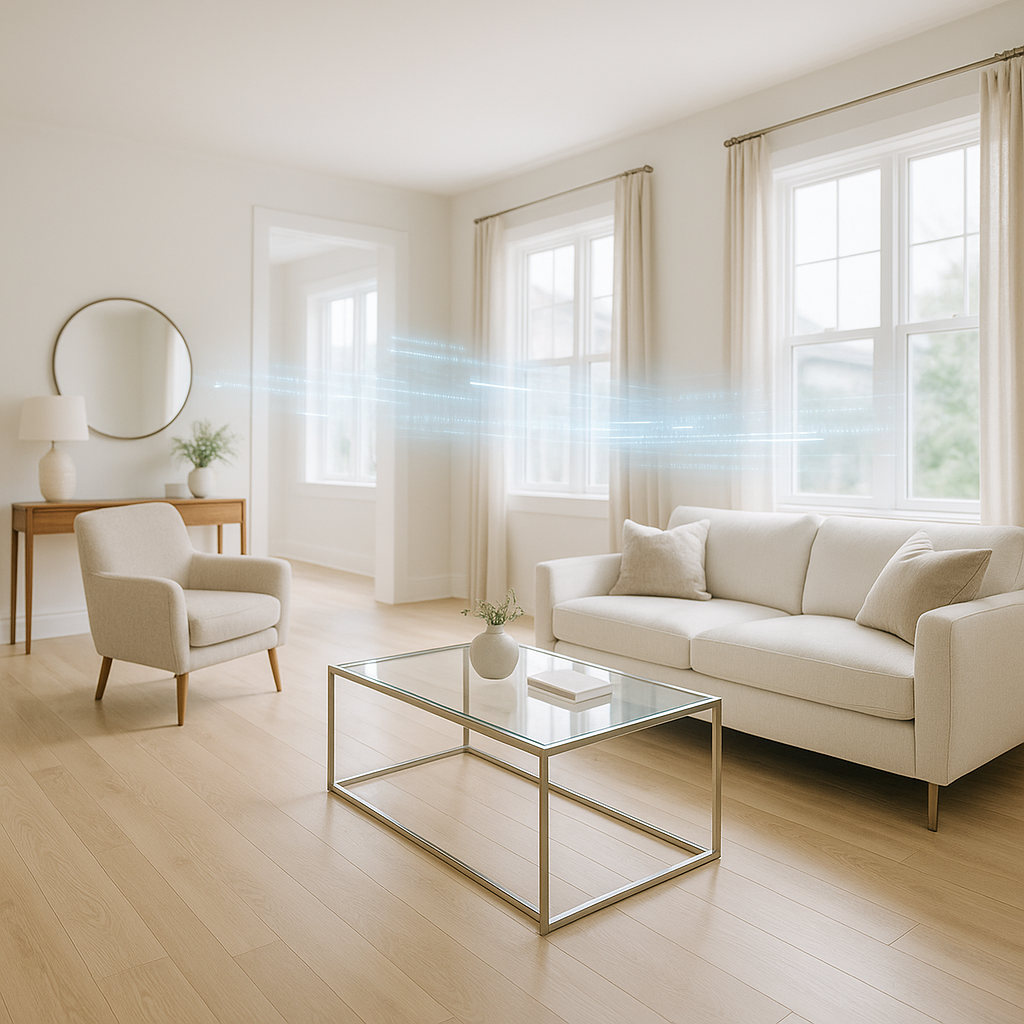 Bright interior space with natural light showcasing home preparation and feedback