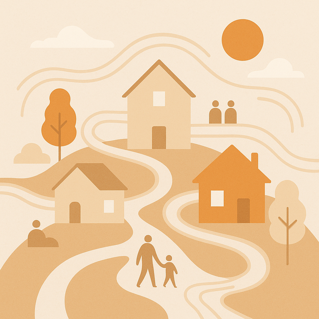Conceptual image symbolizing safety and community cohesion in Sleepy Hollow