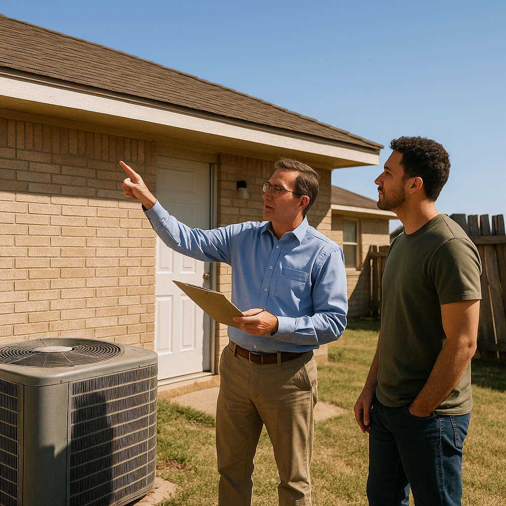 Baseline property inspection documentation for Panhandle weather